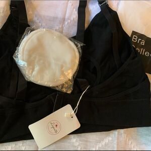 Mom’s & Babies Lupantte Nursing Bra/XL/Black